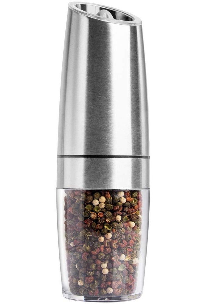 Electric Automatic Salt Grinder Pepper Grinder Home Kitchen Tools Electric Spice Salt Pepper Mill  - Image 1