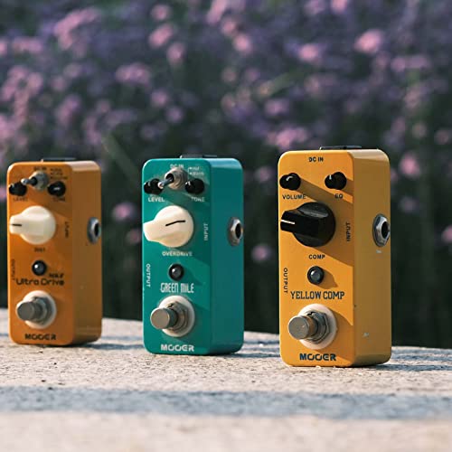 MOOER Yellow Compressor Comp guitar pedal bass compressor, True Bypass guitar compression, adjustable EQ and volume, portable mini size. - Image 5