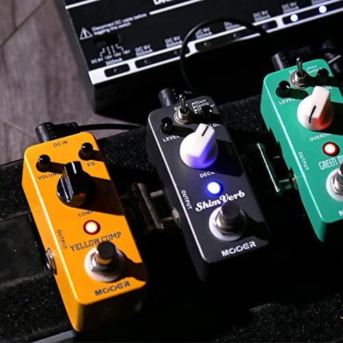MOOER Yellow Compressor Comp guitar pedal bass compressor, True Bypass guitar compression, adjustable EQ and volume, portable mini size. - Image 4