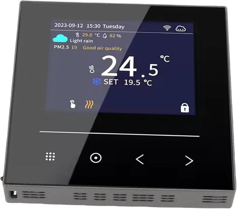 WiFi Smart Thermostat for Electric Floor Heating with Color LCD Screen ABS Material - Image 5