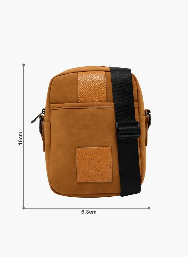 Duchini Men Adjustable Strap Crossbody Bag