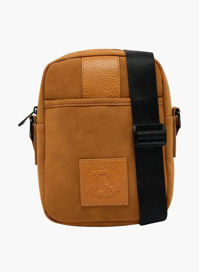 Duchini Men Adjustable Strap Crossbody Bag