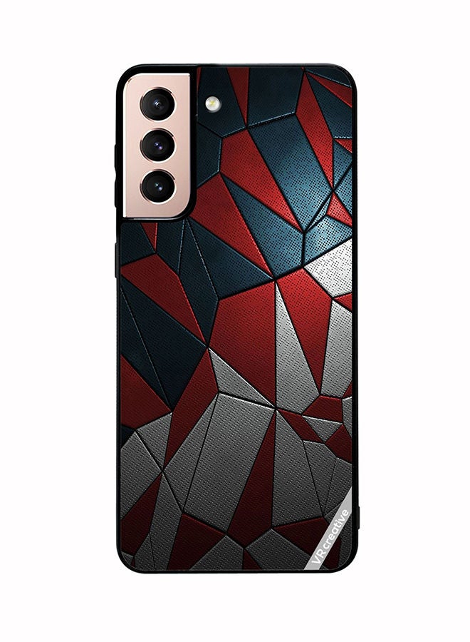 VR CREATIVE Protective Case Cover For Samsung Galaxy S21 Plus 5G Abstract Design Multicolour - Image 1