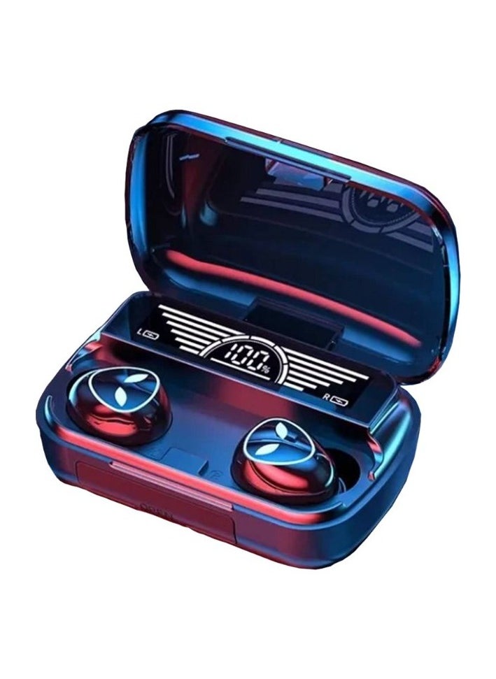 Generic - M20 BT True Wireless In-Ear Headphones With Big Screen Black - Image 1