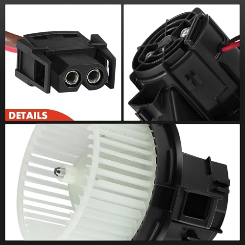 A-Premium HVAC Heater Blower Motor Assembly Compatible with Mercedes-Benz Vehicles - C230, C250, C300, C350, C63 AMG, E300, E350, E63 AMG, GLK250, GLK350, SLS AMG - Replace# 2018200208, 2048200000 - Image 2