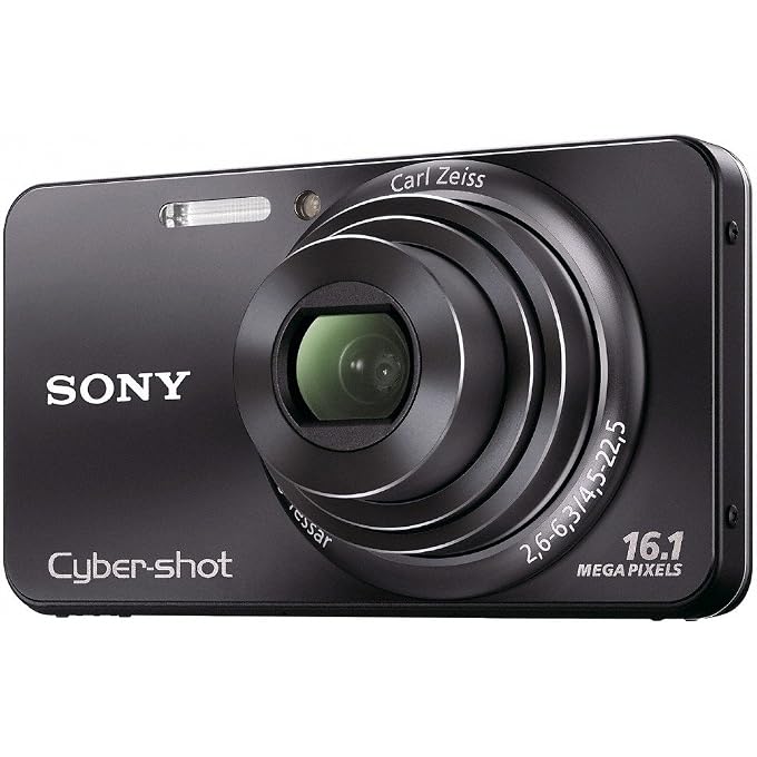 Sony Cyber-Shot DSC-W570 16.1 MP Digital Still Camera with Carl Zeiss Vario-Tessar 5x Wide-Angle Optical Zoom Lens and 2.7-inch LCD (Black) (OLD MODEL) - Image 1