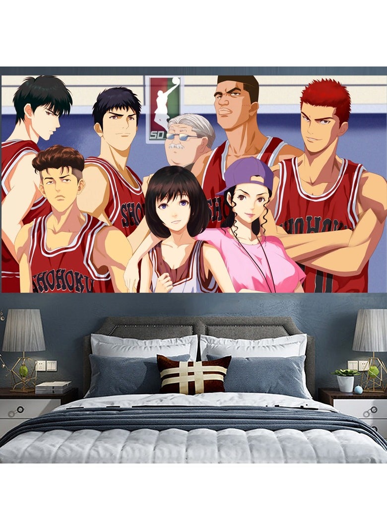 KUYING New Slam Dunk Master Extra Large Room Bed Decoration Wall Cloth 
