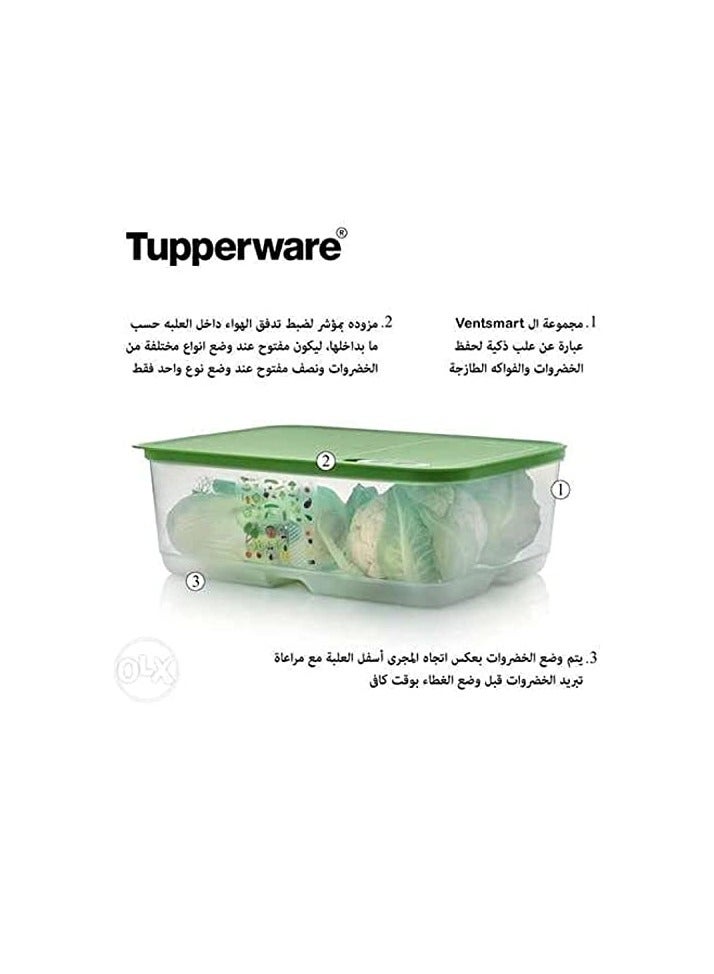 Tupperware vegetable container 9.9 liters