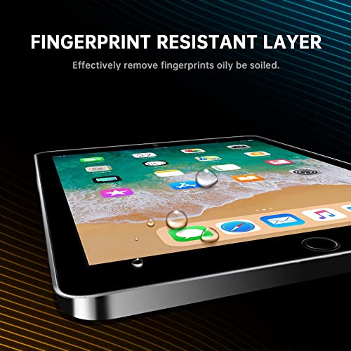 avakot-2 Pack Screen Protector for iPad 6th Generation 9.7 Inch, Anti-Scratch Tempered Glass Film for iPad 5th Gen/Air 2/Air 1/Pro 9.7, Touch Sensitive Tempered Glass Screen Protector for iPad 9.7 - Image 4