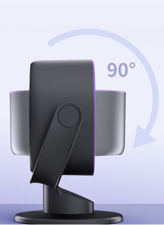MARGOUN Desktop Fan with Touch Screen, 100 Speed Settings, Digital Display, K804  - Image 4