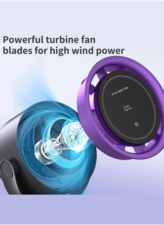 MARGOUN Desktop Fan with Touch Screen, 100 Speed Settings, Digital Display, K804  - Image 3