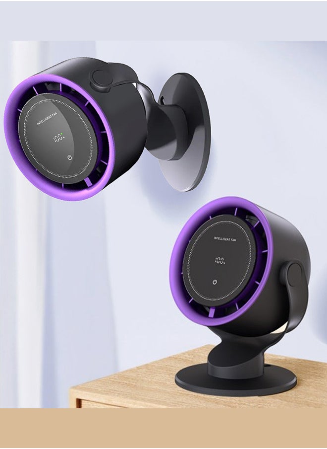 MARGOUN Desktop Fan with Touch Screen, 100 Speed Settings, Digital Display, K804  - Image 5