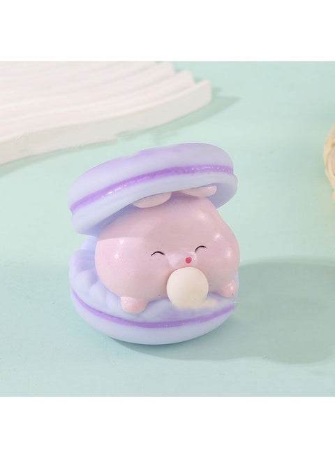 Cute Macaron Animal Fidget Toy, Squishy Stress Relief Pop Bubble Sensory Toy