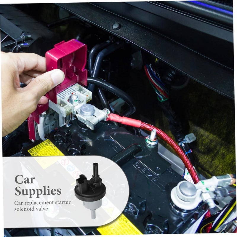 Light & heavy use compatible PRETYZOOM Vapor Canister Purge Control Valve Car Purge Valve Assembly Equivalent Durable Iron Plastic Improve Control Wide range expanded design - Image 3