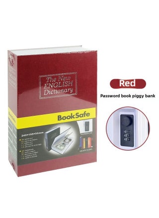 Creative Dictionary Book Safe Plastic Piggy Bank Key Safe English Dictionary Password Box Piggy Bank-Color:[large Code Model] Red-682b Book Money Bank - pzsku/Z932024C1EB7A96119601Z/45/1745399643/26d5b51a-5920-4893-a630-6cf91e8dc482