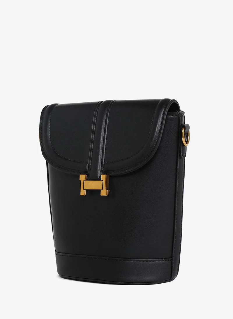 Haute Sauce  The Monogram Sling Bag - Midnight Black for Women | Best Price UAE