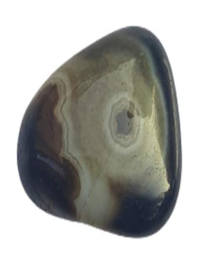 Maitri Export Natural Sulemani Hakik Single Crystal Tumble Stones for Reiki Healing Crystal Tumbled Stones Raw Rough Gemstones Pebble Stones (Pack of 1 pc) (Sulemani Hakik) - Image 1
