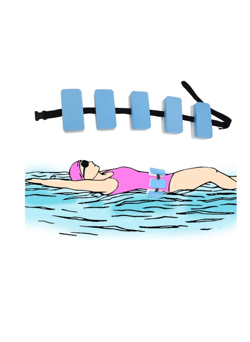 SYOSI Swimming Belt, EVA Big Buoyancy Waist Belts, Safety Aquatic Floating Board for Kids Swim Learning and Training - Image 5