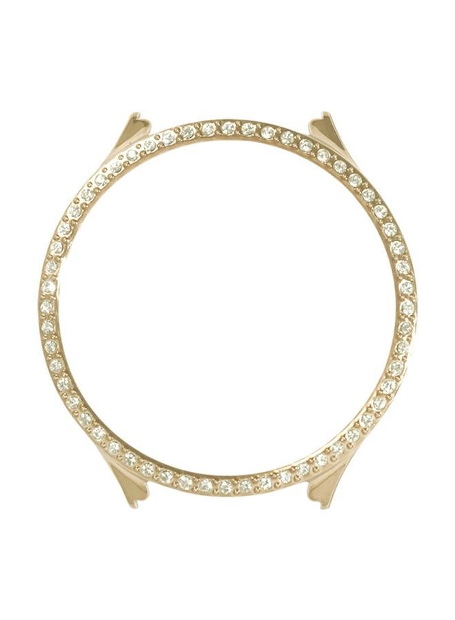 إيروريكس جراب سيليكون مقاوم للصدمات من مادة TPU لساعة Samsung Galaxy Watch 5 مقاس 40 مم مع ألماس (ذهبي) - Image 2