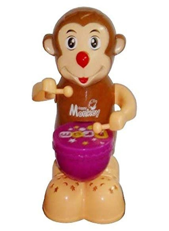 URM لعبة طبل على شكل قرد سعيد من يو آر إم® للأطفال فوق سن 3 سنوات | هدية عيد ميلاد، هدية تذكارية لعيد الميلاد - Image 5