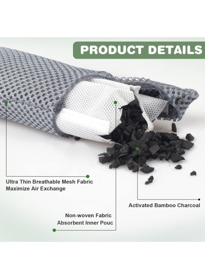 12 Pack Shoe Deodorizer Bags, Shoe Odor Eliminator Bags, Boxing Glove Deodorizer and Odor Eaters for Shoes and All Other Sports, Absorbs Stink and Moisture - Image 4