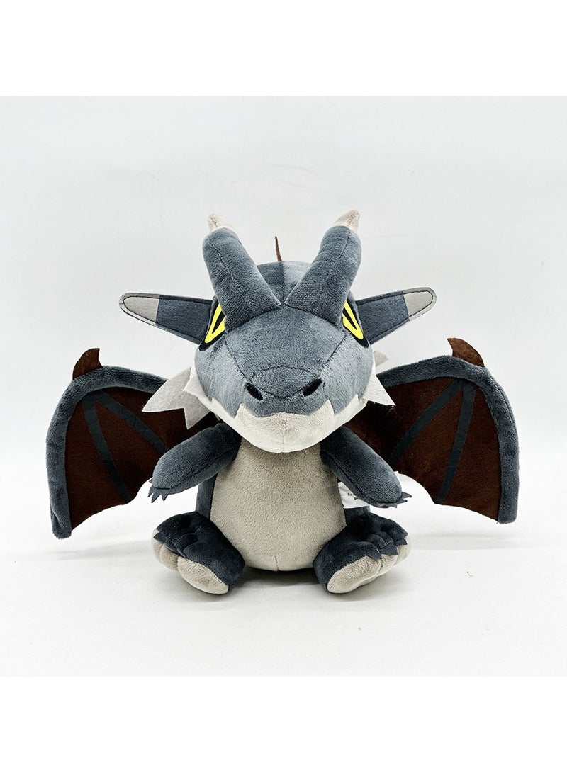 general New Monster Hunter Deformed Plush Monster Hunter doll for family and friends (25cm) - Image 1