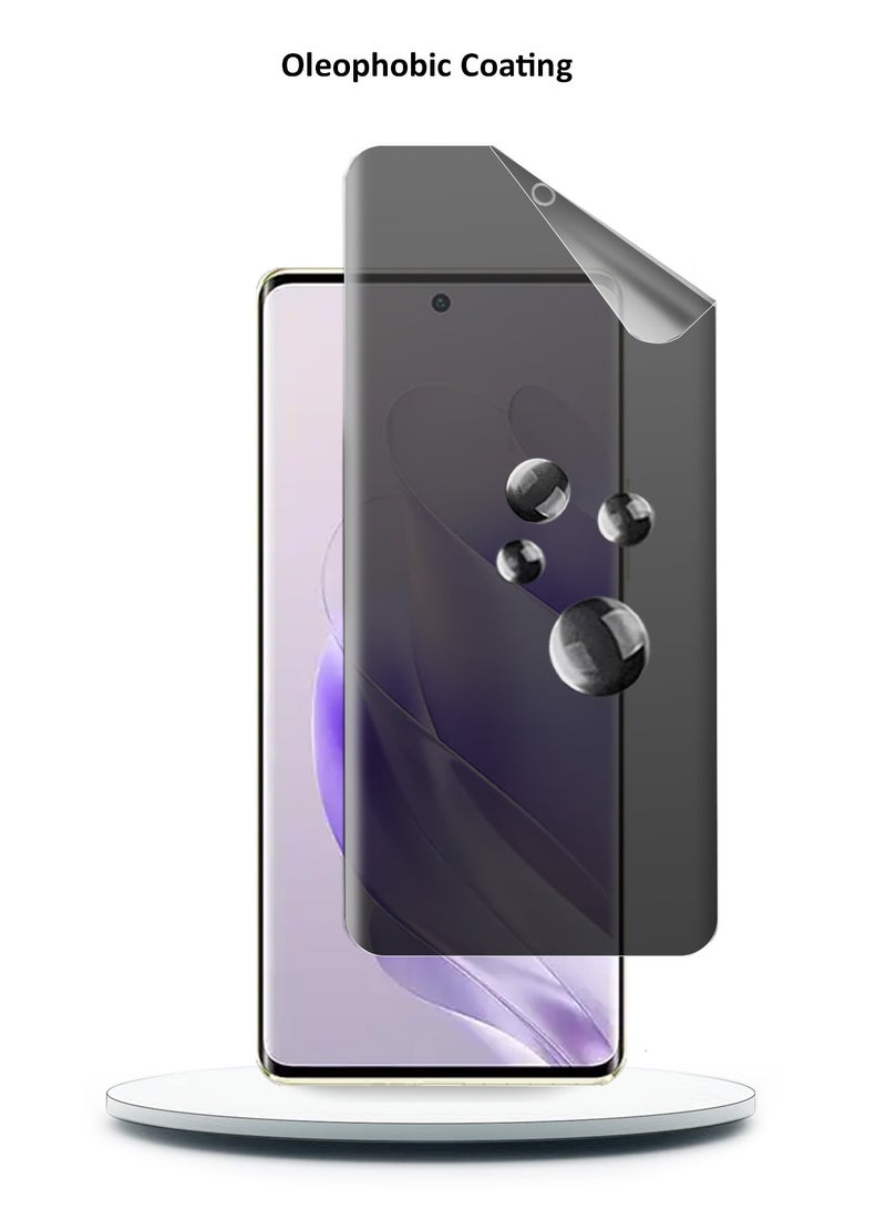 Techie Infinix Zero 30 4G 2023 Full Cover Matte Ceramic Privacy Screen Protector - Explosion-Proof, Anti-Bubble, Anti-Fingerprint - Image 5