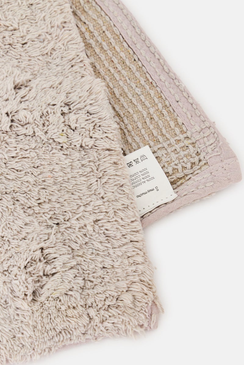 Muy Mucho Non-Slip Bath Mat, Light Grey - Image 3