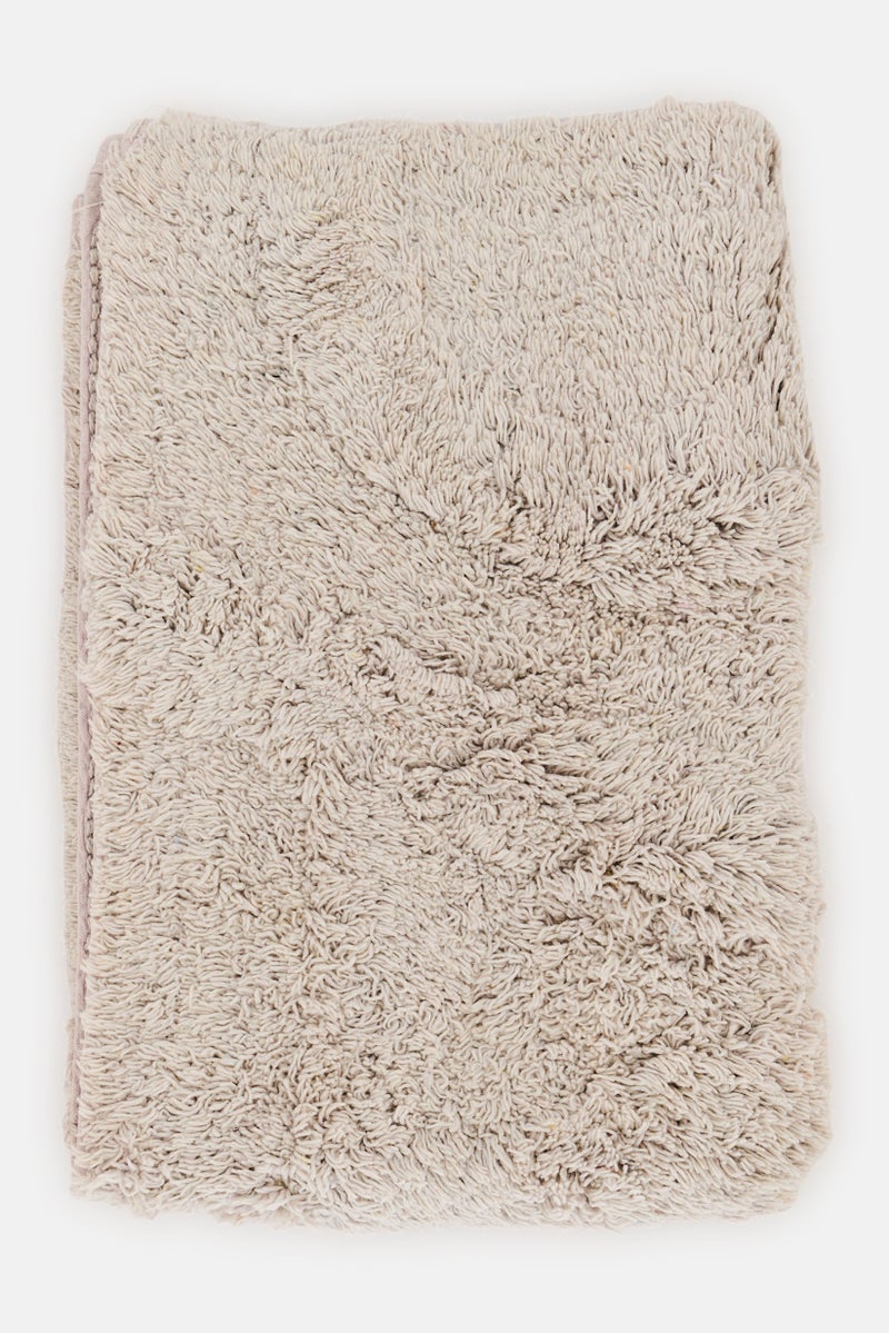 Muy Mucho Non-Slip Bath Mat, Light Grey - Image 1