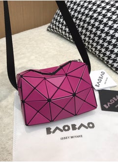 ISSEY MIYAKE BaoBao Cupid Box Bag Geometric Crossbody Bag-Rouge powder  - Image 1