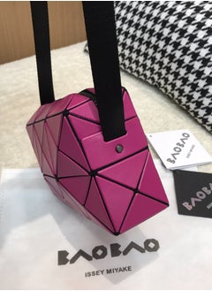 ISSEY MIYAKE BaoBao Cupid Box Bag Geometric Crossbody Bag-Rouge powder  - Image 3
