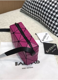 ISSEY MIYAKE BaoBao Cupid Box Bag Geometric Crossbody Bag-Rouge powder  - Image 4