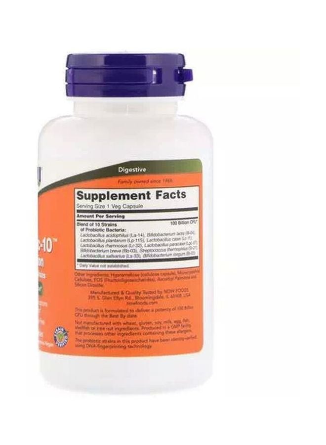 now Probiotic-10 100 Billion 30 Veg Capsules - Image 2