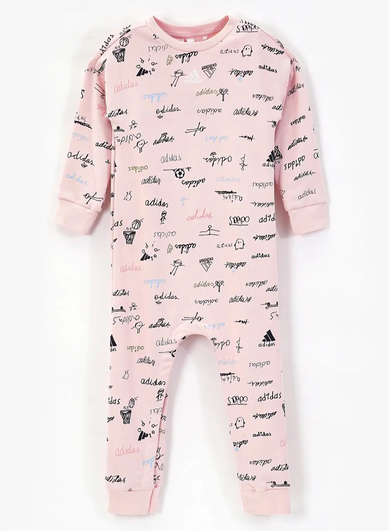 اديداس Infant Brand Love Onesie