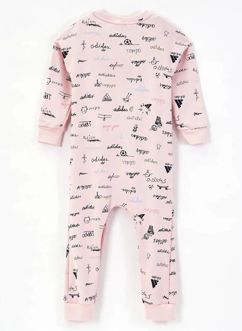اديداس Infant Brand Love Onesie