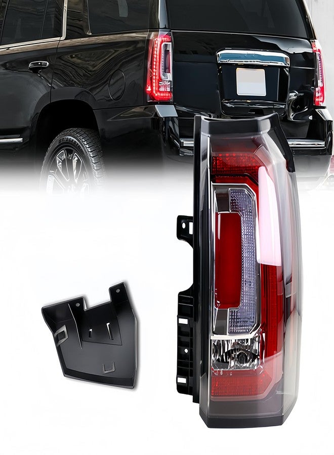 KOONDHEEND Right Passenger Side LED Tail Light Assembly for 2015 2016 2017 2018 2019 2020 GMC Yukon / Yukon XL Denali SLE SLT | Replaces GM2801268 84536243 23380460 | Rear Brake Turn Signal Reverse Lamp - Image 1