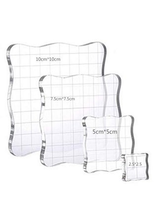 4 PiecesSet Stamp Blocks with Grid and Grip Acrylic Clear Stamping Blocks Set for Scrapbooking Crafts Card Making Assorted Sizes - pzsku/Z932125B1D72AA1E3751BZ/45/1749491360/b3a408cb-6eca-430e-8b5a-9ecd8efe88d5