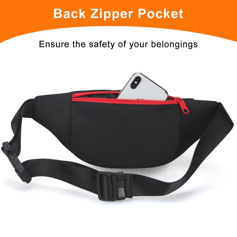 Voikukka Cute Fanny Pack for Women Kids Crossbody Bag Travel Belt Bags Little Girls Fanny Toy Cartoon Mouse World Accessories Outfit Waist Pack Kid Outdoor Trip Essentials for Park Adults Fanny Pack - Image 5
