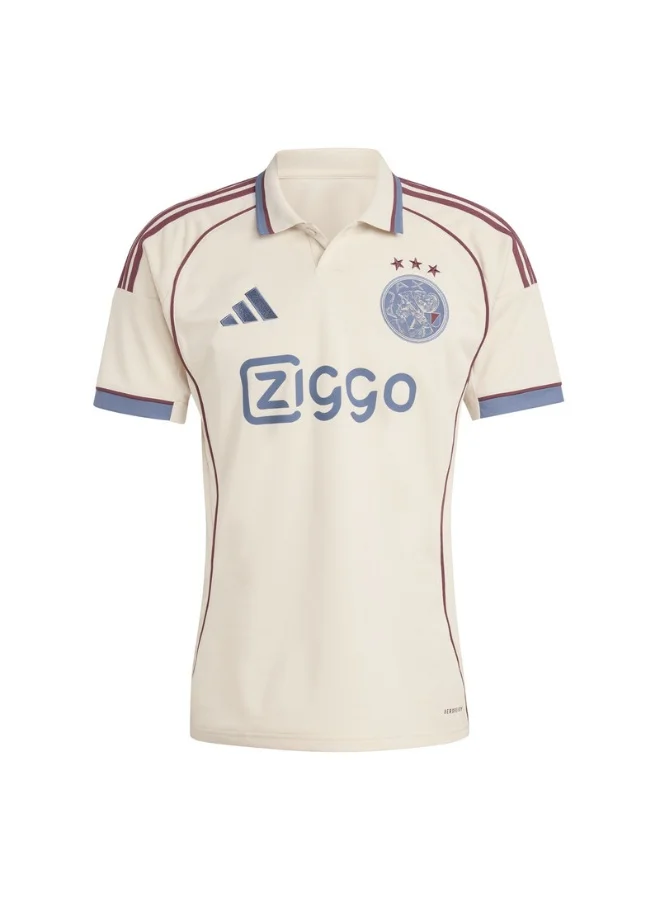 adidas Adidas Ajax 3 Jsy Beige Jersey (Short Sleeve) Jerseys For Men