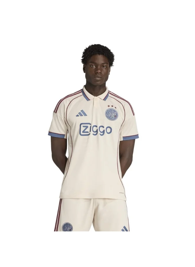 adidas Ajax 3 Jsy Beige Jersey (Short Sleeve) Jerseys For Men
