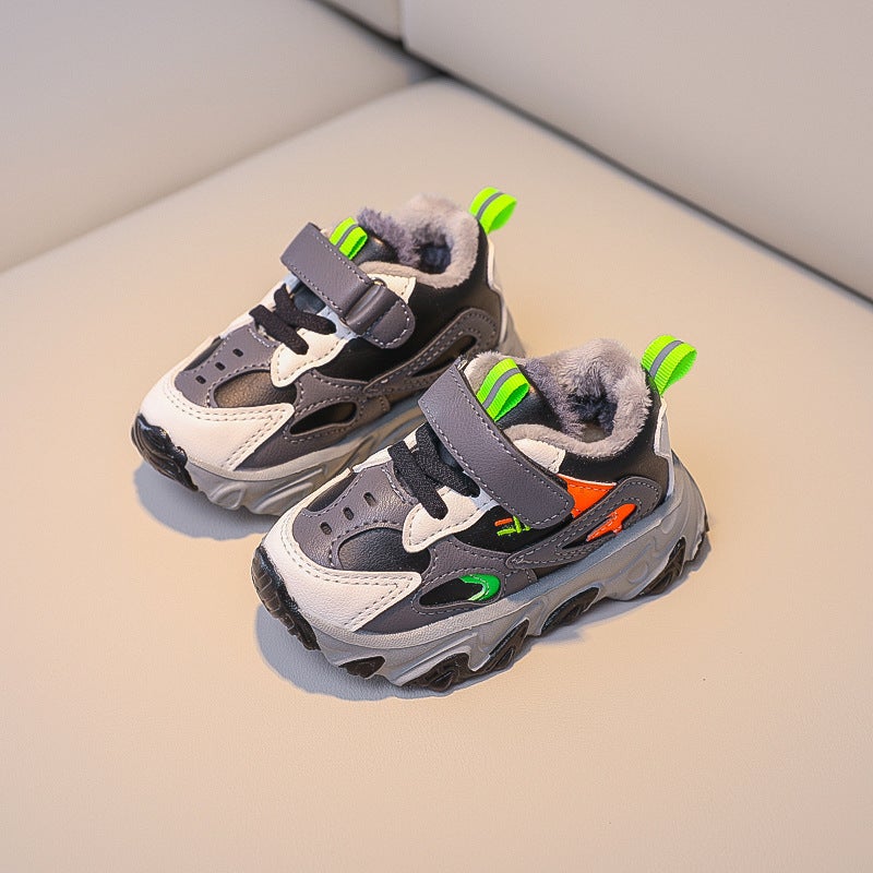 Mesh Sneakers Lightweight Flexible Sole Walking Shoes For Kids Indoor And Outdoor Activities - Image 1