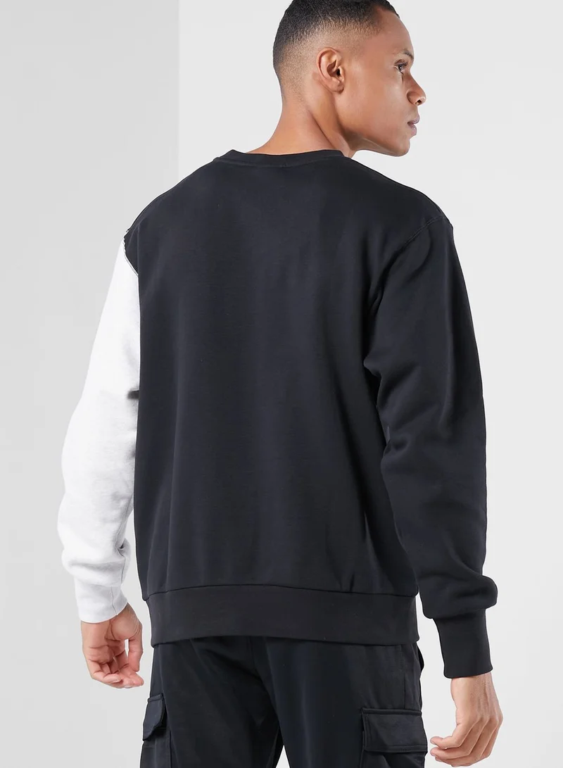 Nike Golden State Warriors Graphic Fleece Sweatshirt