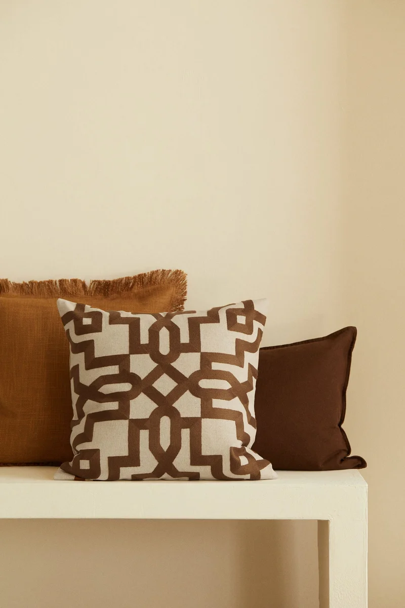 H&M Patterned cushion cover