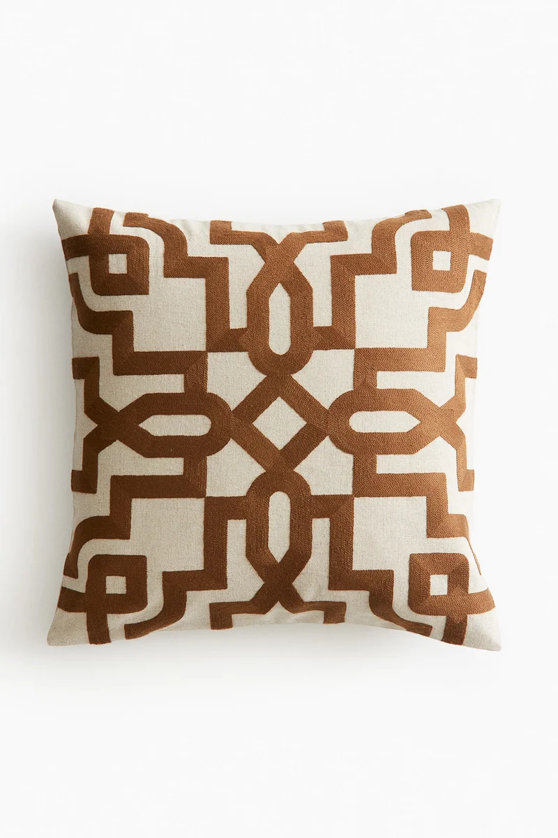 H&M Patterned cushion cover