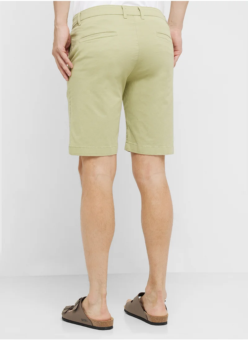 Robert Wood Pocket Detail Essential Shorts