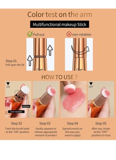 Liquid Blush Stick Beauty Stick Cream Blush Liquid Makeup Pen for Cheeks Beauty Blush Stick with Cushion Applicator Multifunctional Makeup Beauty Stick #01 - pzsku/Z9321AF9297DAD88AC0B1Z/45/_/1686322710/76f7bf51-ba02-4048-aae6-787a775f6994