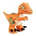 TCBunny Baby Dinosaur 12 Bedtime Stuffed Animal Plush Toy Kids Gifts for Boys Girls Birthday Valentine Christmas Veliciraptor Orange - Image 2