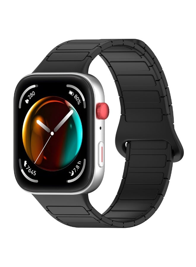 Rubber Band Strap for Huawei Watch Fit 5 5 Pro 4/4 Pro/3 Strap Magnetic Sport Silicone Belt Bracelet Band Smartwatch for  huaweiwatch fit3 - Image 1