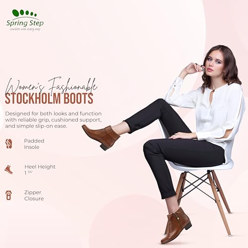 Spring Step Women's Stockholm Boot, Navy, 35 EU/5 M US - Image 4