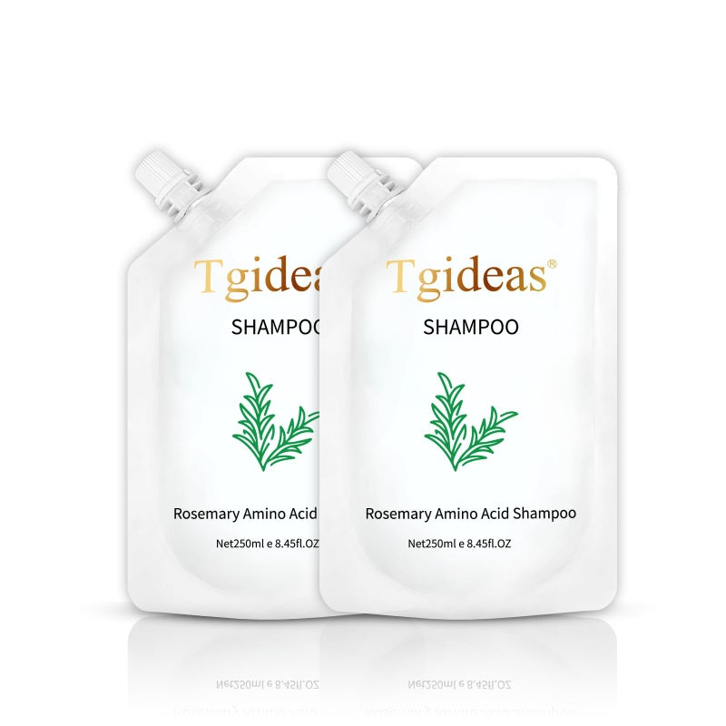 Tgideas Rosemary Biotin Amino Acid Shampoo, Hair Growth Shampoo for Women and Men, Thinning Hair Loss Natural 8.45 fl oz, Two-Pieces - Image 1